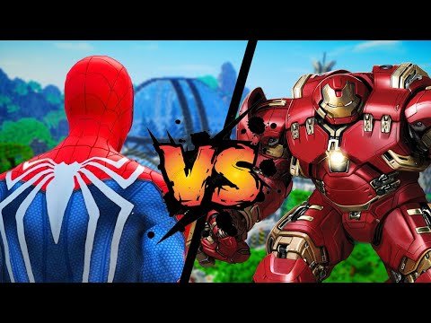 Spider-Man vs Iron Man in Minecraft World (Superheroes Animation) PART 2