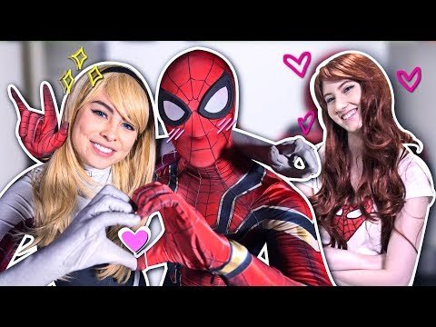 Spider-Man & Spider-Gwen – Mary Jane Dating Tips – Real Life Superhero Movie