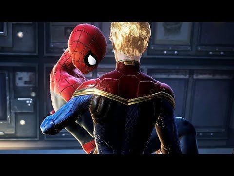 Spider-Man Meets Captain Marvel | Marvel Future Revolution