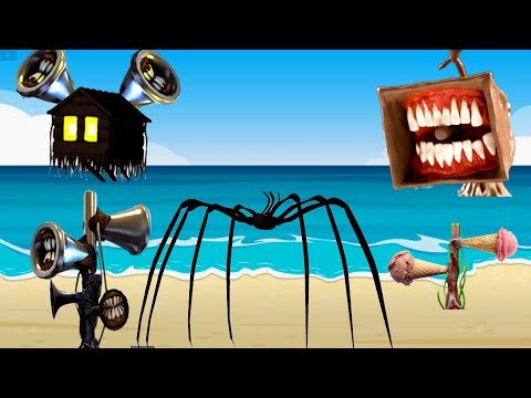 Wrong Heads SPIDER HOUSE HEAD SIREN HEAD – SIREN HEAD ICE CREAM – COFFIN DANCE MEME COVER