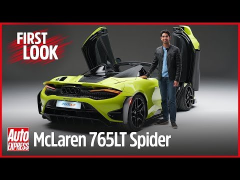 NEW McLaren 765LT Spider first look: McLaren’s most powerful convertible ever | Auto Express