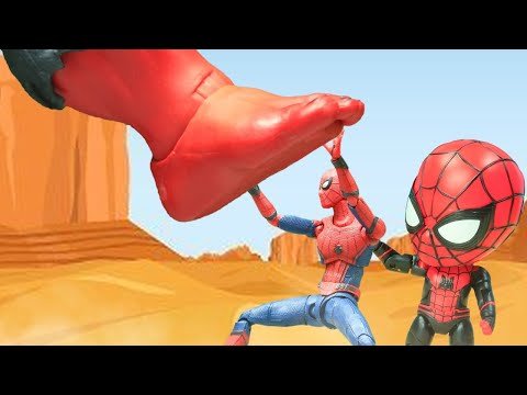 Spider-Man Vs Superhero Avengers Top 10 Action Scene in Spider-verse Figure Stopmotion
