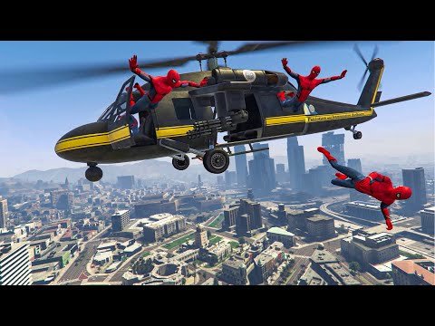 Spider-man ki masti – Spiderman ki funny video GTA V ragdolls