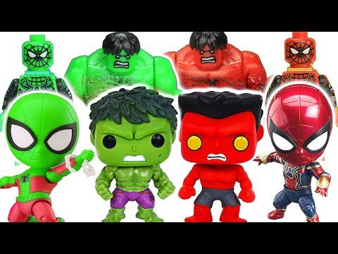 Spider-Man Vs Hulk Avengers Superhero Best Scene Lego Stopmotion