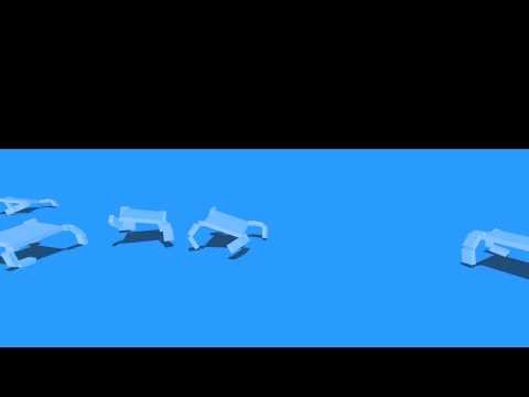 Virtual Spiders Evolution
