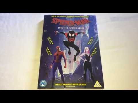 Spider-Man: Into the Spider Verse DVD Unboxing