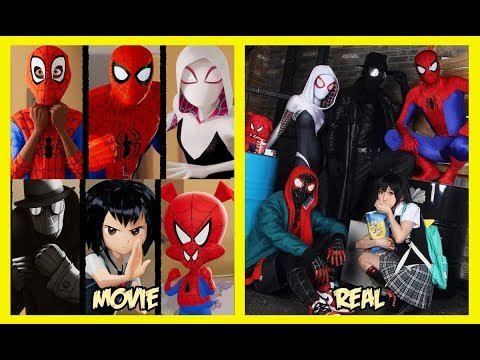 Spider-Man: Into the Spider-Verse Characters In Real Life