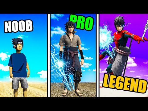 Upgrading SASUKE with SPIDER-MAN Powers! In GTA 5