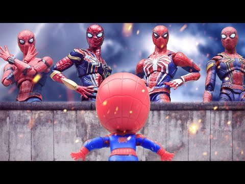 Hulk Vs Superhero Spider-man Zombie Attack In The Spider-Verse Figure Stopmotion