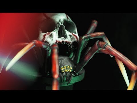 Painting IT Spider Skull – You’ll Float Too