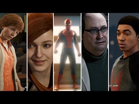 Spider man Ps4 2018 All Cut Scenes And Ending – Including Secret Endings – Cinematic Full Movie