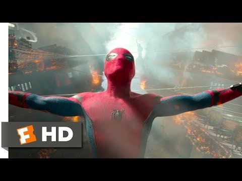 Spider-Man: Homecoming (2017) – Ferry Fight Scene (5/10) | Movieclips