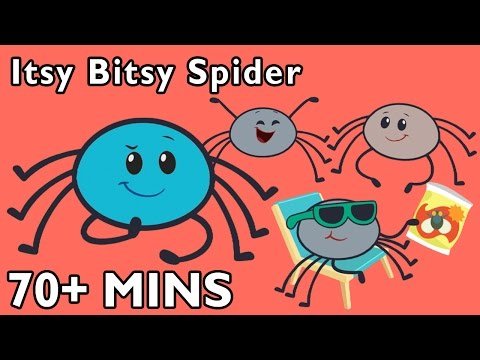 Itsy Bitsy Spider and More | Nursery Rhymes by Mother Goose Club Playhouse!