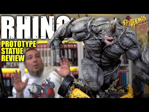 RHINO Spider-Man Villain Prototype Statue Review | XM Studios