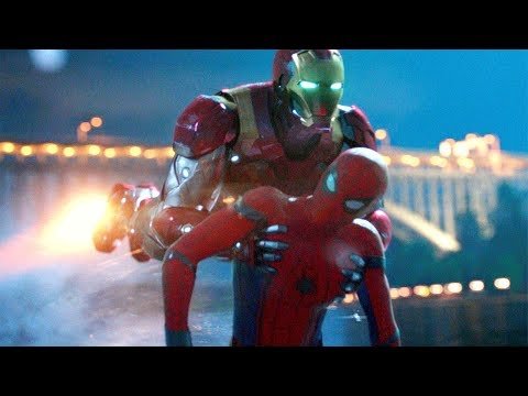 Iron Man Saves Spider-Man – Spider-Man: Homecoming (2017) Movie CLIP HD