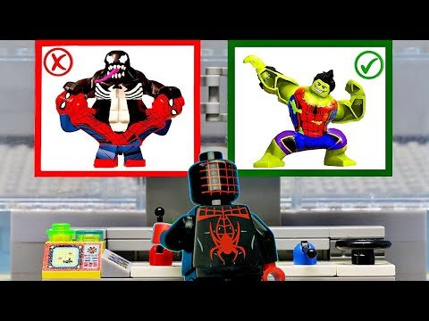 Lego Superhero Avengers Spider-Man Vs Hulk and Thanos Lego Stop Motion