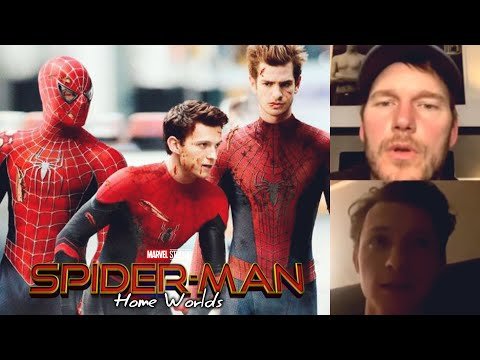 SPIDER-MAN 3 | FULL TOM HOLLAND CHRIS PRATT INTERVIEW CLIP