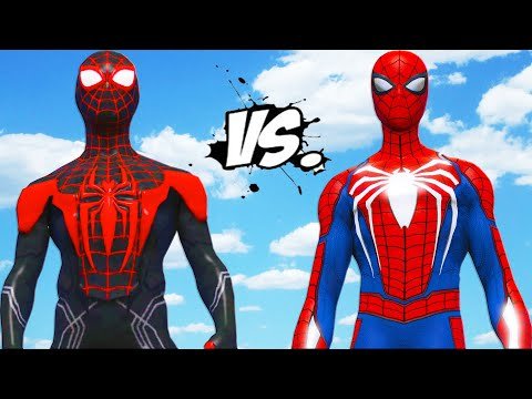 SPIDER-MAN PS4 VS SPIDERMAN PS5 – EPIC BATTLE