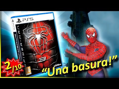 Spider-man 3: Una Obra maestra literalmente injugable