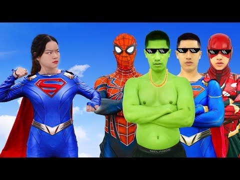 Spider-Man VS Siren Head, Cartoon Cat, SCP 096 | Superheroes In Real Life