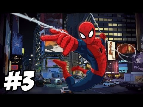 Ultimate Spider-Man Walkthrough | Rhino Boss Fight  | Part 3 (Xbox/PS2/Gamecube/PC)