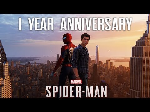 Spider-Man PS4 1 Year Anniversary Tribute