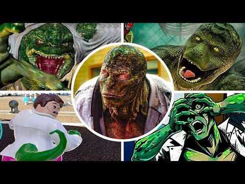 Evolution of Lizard Transformation in Spider-Man Games (1984 – 2021) Gameplay 4K Ultra HD