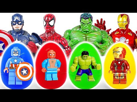 Spider-Man Vs Hulk Avengers Superhero Best Scene Lego Stopmotion