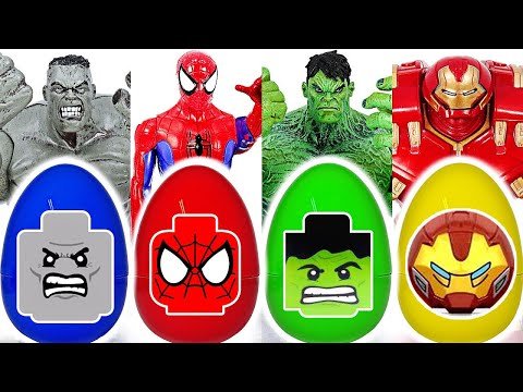 Lego Superhero Avengers Spider-Man Vs Hulk and Thanos Lego Stop Motion