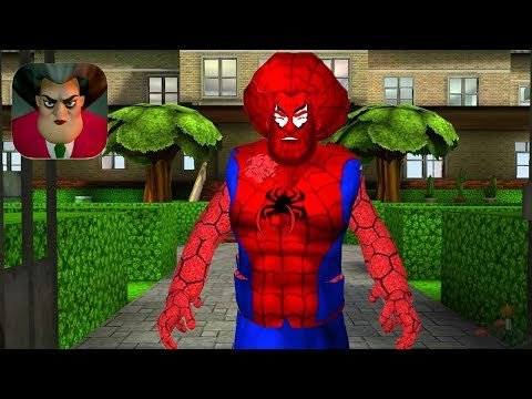 Scary Teacher 3D New Teacher Spider-Man Part 2 – Spider-Man TEACHER (Ios,Android)