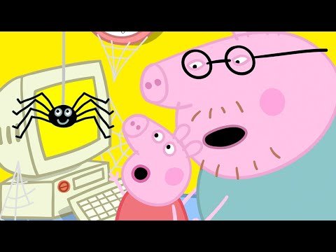 Peppa Pig Official Channel | Spider Web | Peppa Pig Episodes
