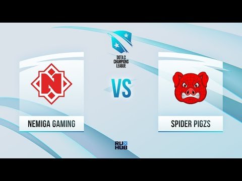 Nemiga Gaming vs Spider Pigzs, D2CL 2021 Season 3, bo3, game 1 [Maelstorm & Inmate]