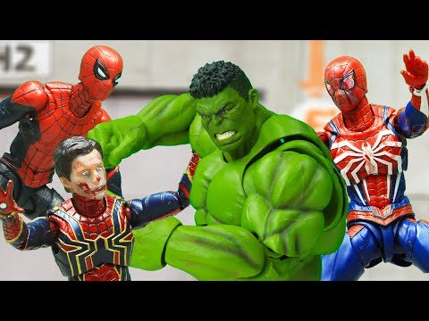 Spider-Man Vs Iron Man Top 10 Action Scene In The Spider-Verse Figure Stopmotion