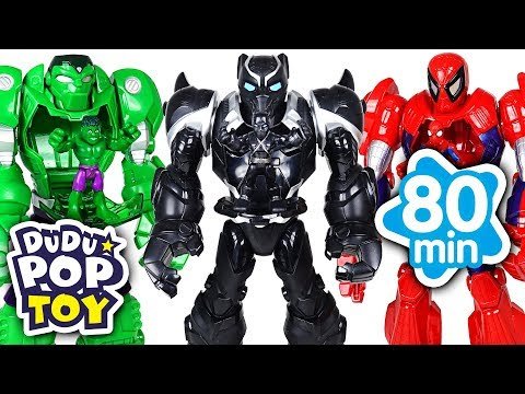 March 2018 TOP 10 Videos 80min Go! Avengers, Paw patrol and PJmasks – DuDuPopTOY