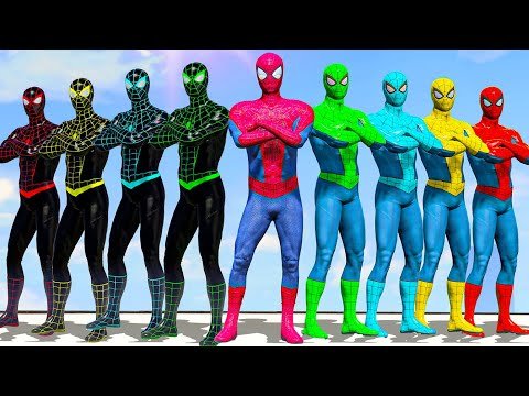 Story of Spidey | Spiderman vs Team Spider-Man PS5 vs Team Spider Man PS4