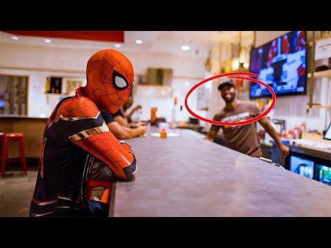 Spider-Man goes to the Bar