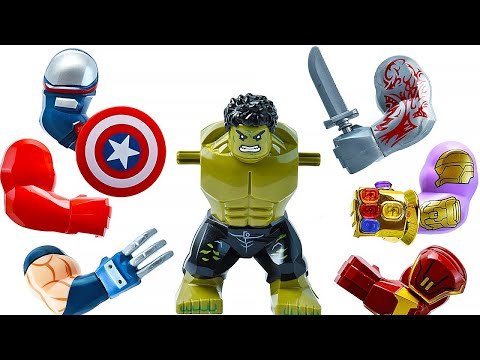 Spider-Man Vs Hulk Lego City Avengers Action Lego Stop Motion