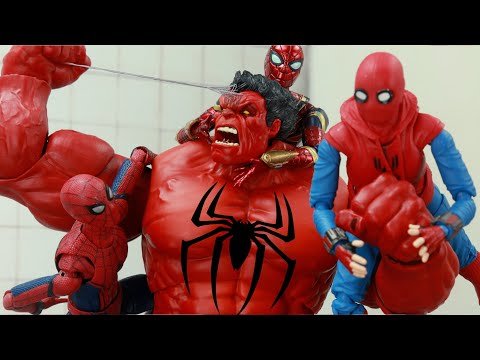 Spider-Man Top 10 Fights & Web Swinging in Spider-verse Figure Stopmotion