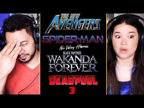 Spider-Man No Way Home, Avengers 5, Deadpool 3, Black Panther 2 & Trailer Updates! – Reaction!