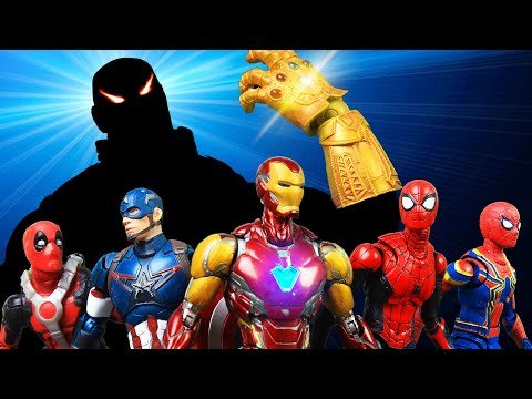 Spider-Man Vs Hulk Avengers Superhero Top 10 Action Scene Figure Stopmotion