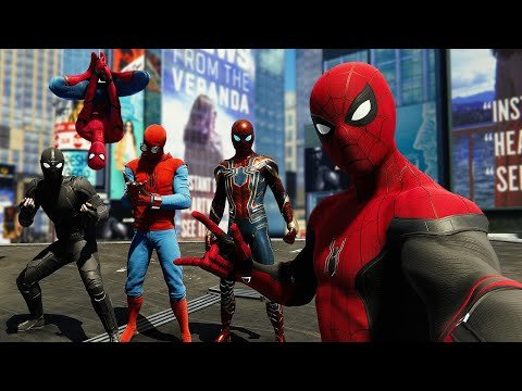 Spider-Man PS5 | All Tom Holland MCU Spider-Man Suits (Gameplay)