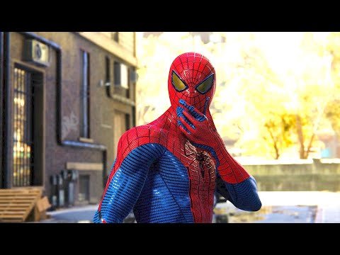 Amazing Spider Man gets Punched By Miles Morales – Spider Man Ps5 Remastered