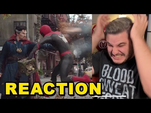 SPIDER-MAN NO WAY HOME TEASER TRAILER REACTION!!!!