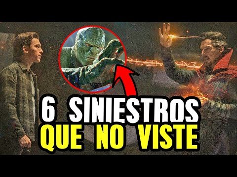 Lagarto y cosas que no viste en No Way Home Trailer, Spider Verse, traje negro, Sandman