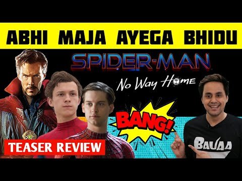 SPIDER-MAN:  NO WAY HOME – Teaser Trailer Review | Dr. Strange | Tom Holland | RJ Raunak