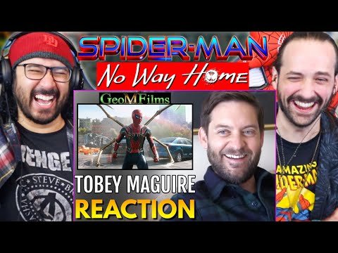 Tobey Maguire REACTS to Spider-Man No Way Home Trailer DUB REACTION!! (Doc Ock | Green Goblin)