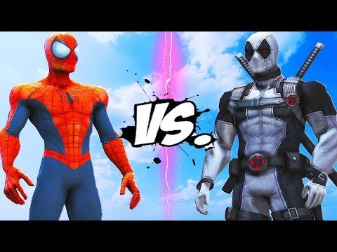 ULTIMATE SPIDER-MAN VS DEADPOOL (X-Force)