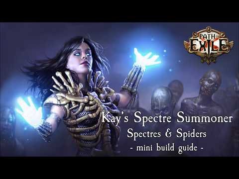 PoE 3.10 – Delirium League – Spectre Summoner – Spectres & Spiders – mini build guide