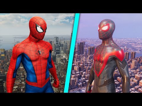 LEQUEL EST LE MEILLEUR ? (Spider-man Remastered & Miles Morales)