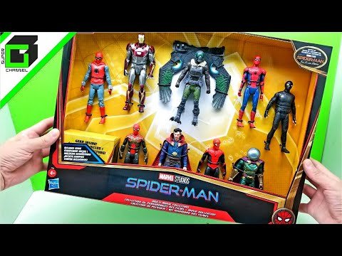 SPIDER-MAN No Way Home HASBRO (Complete Set) Target Exclusive 9 pack UNBOXING and REVIEW